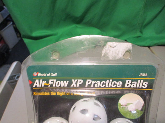 Jef World of Golf Air-flow XP Practice Balls Set Of 12