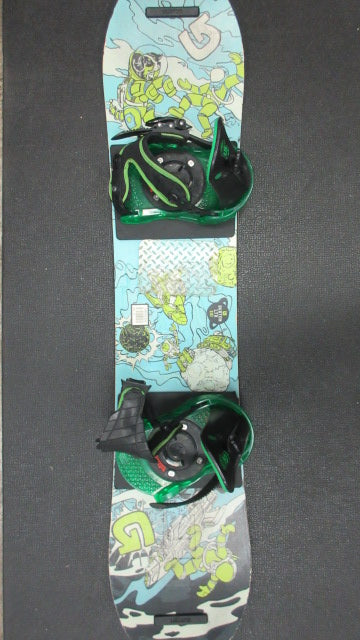 Load image into Gallery viewer, Used Burton LTR 110cm Kids Snowboard W/ Burton Regression Bindings
