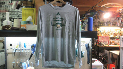 Adidas Ohio University Bobcats Long Sleeve Shirt - Size Large