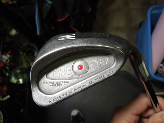 Used PING EYE 2 Red Dot 8pc Right Hand Iron Set No 7 Iron