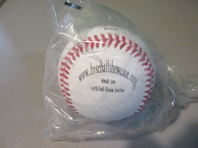 Load image into Gallery viewer, Official Baseball Showcase Full Grain Leather Baseball
