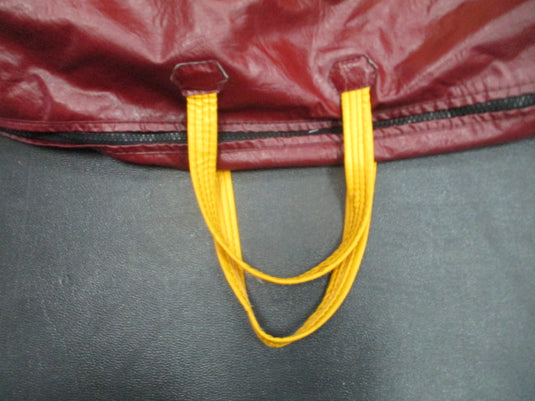 Used Burgundy Duffle Bag
