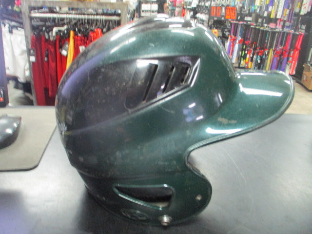 Load image into Gallery viewer, Used Rawlings Black/Green Batting Helmet Size 6 1/2 - 7 1/2 (Has Wear)
