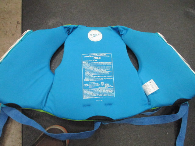 Load image into Gallery viewer, Used Speedo Child 30LB-50LB Life Jacket
