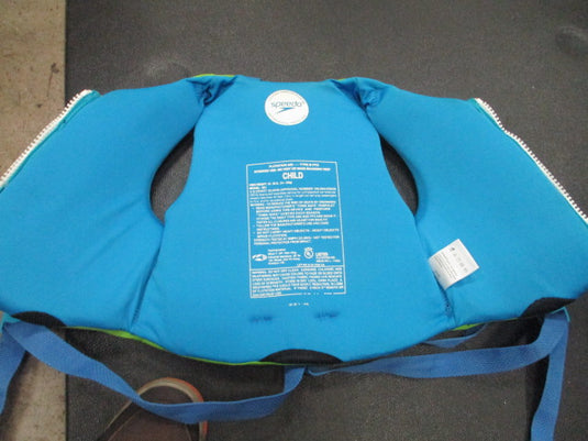 Used Speedo Child 30LB-50LB Life Jacket