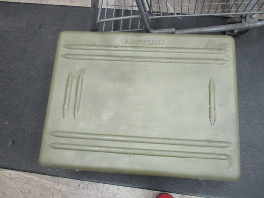 Used US Property Military 8 Buckle Box