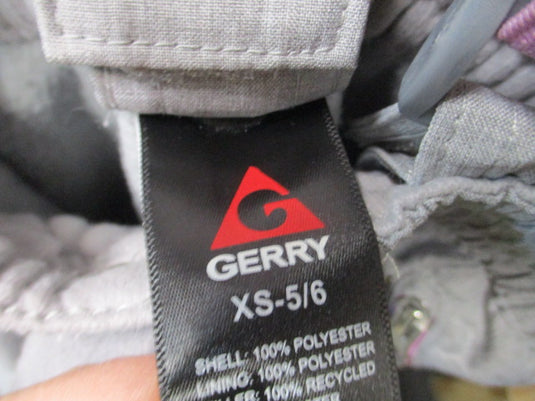 Used Gerry Snow Pants w/ Suspenders Kids Size XS 5/6
