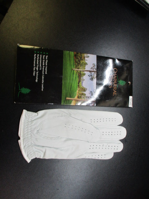 Load image into Gallery viewer, Chaparral Pines Golf Glove White Men&#39;s Size XX Large LH
