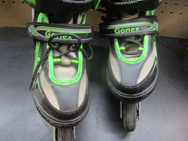 Load image into Gallery viewer, Used Gonex Inline Skates - Size Youth 1-4
