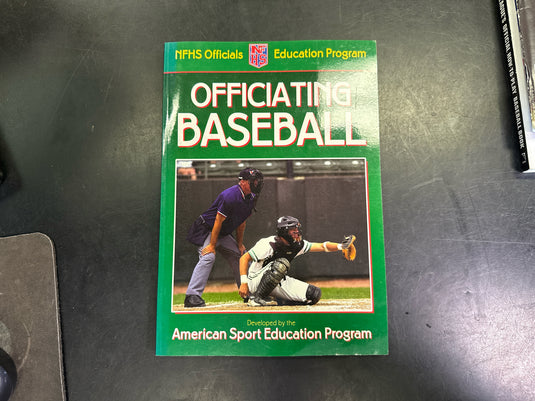 Used NFHS Official Baseball Education Program Book
