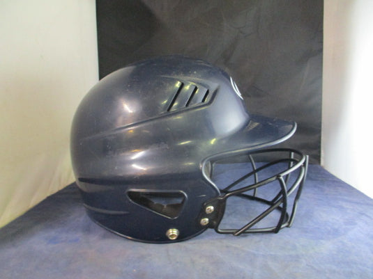 Used Rawlings Coolflo Navy Batting Helmet Youth Size 6 1/2 - 7 1/2