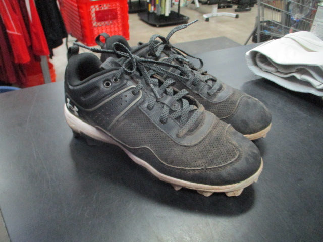 Load image into Gallery viewer, Used Under Armour Glyde Low in Black Size 5Y
