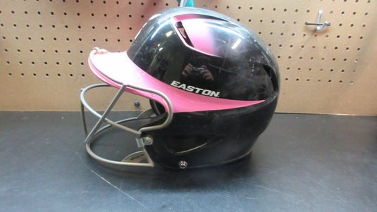 Used Easton 2 Tone Batting Helmet W/ Mask - 6 7/8"- 7 5/8"