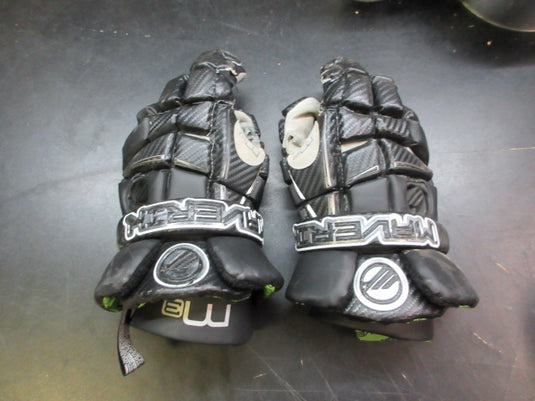 Used Maverick M3 Lacrosse Gloves - Size Medium 12"