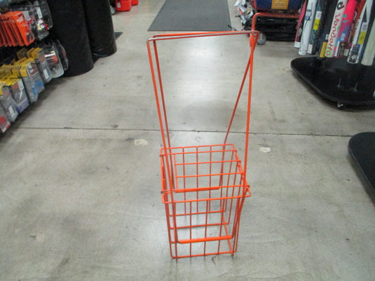 Used Orange Tennis Ball Hopper