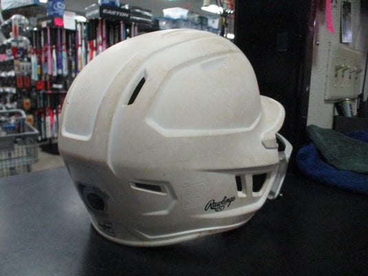 Used Rawlings REV A Jr. Batting Helmet With Face Guard Size 6 3/8 - 7 1/8