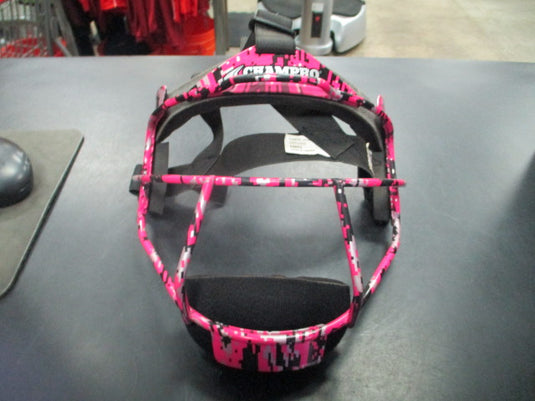 Used Champro Pink Softball Fielders Mask
