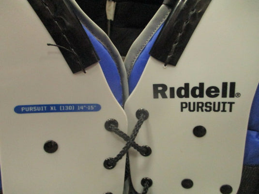 Used Riddell Pursuit Football Shoulder Pads Size Youth XL