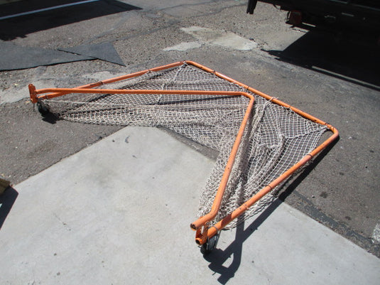 Used Champion Sports Folding Lacrosse Goal With Some Net Damage