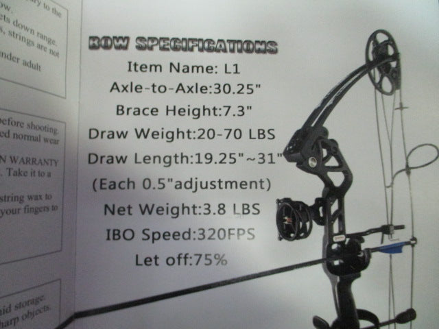 Load image into Gallery viewer, Lanneret Compound Bow and Archery Set Right Hand Archery Compound Bow
