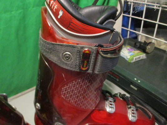 Used Salomon Falcon 10 Red Downhill Ski  Boots Size 10.5