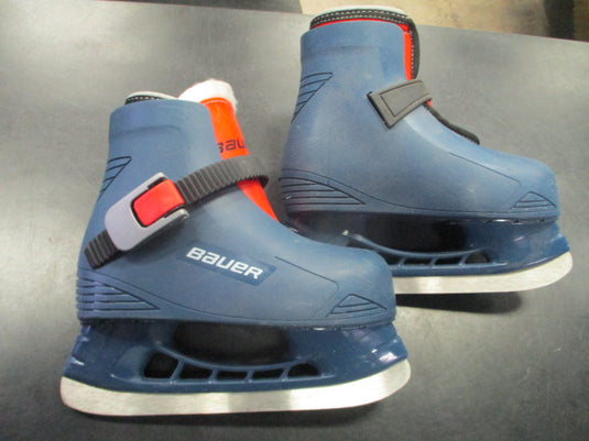 Used Bauer Lil Champ Junior Hockey Skates Size 8Y-9Y