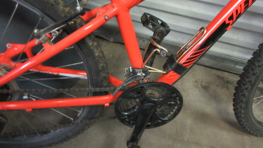 Used Specialized Hotrock 24" 21-Speed 2016 Orange Kids Mountain Bicycle