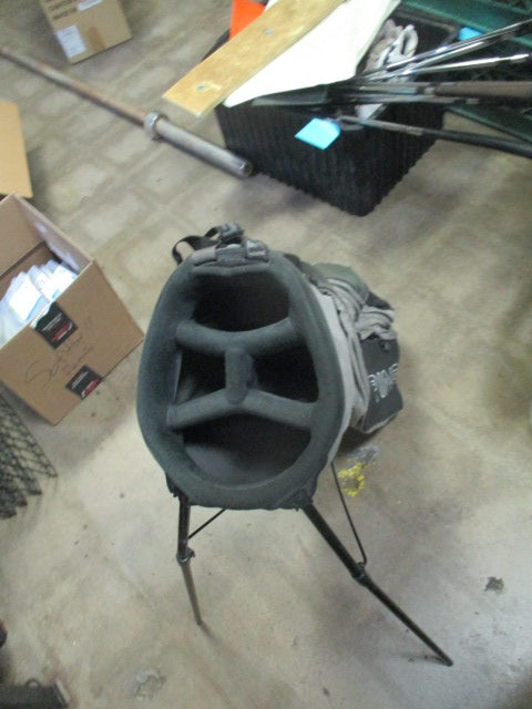 Load image into Gallery viewer, Used Ping Black/Gray Stand Golf Bag
