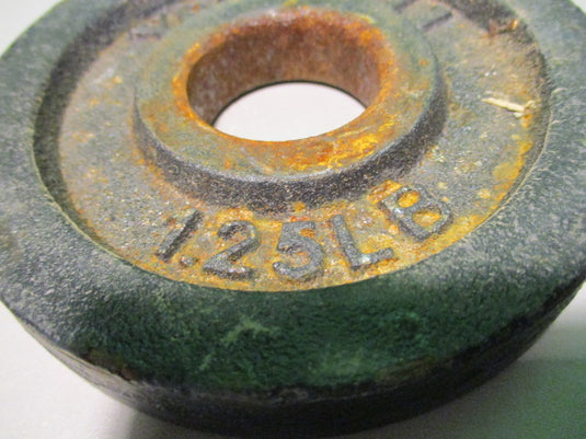 Used Yes 4 All 1.25LB Cast Iron Weight Plate