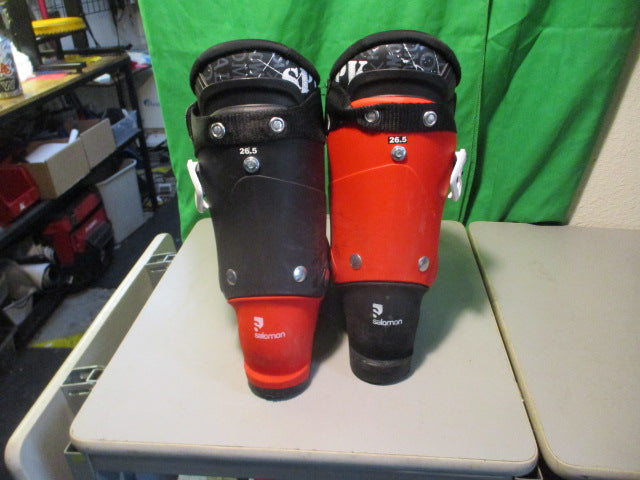 Load image into Gallery viewer, Used Salomon SPK Size 26.5 Downhill Ski Boots
