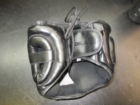 Used Sanabul Essential Boxing MMA Kickboxing Head Gear - S/M