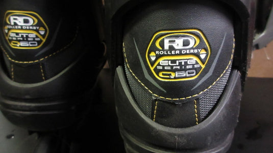 Used Aerid Roller Derby Elite Series Q 60 Mens Skates Size 11 - grey/ yellow
