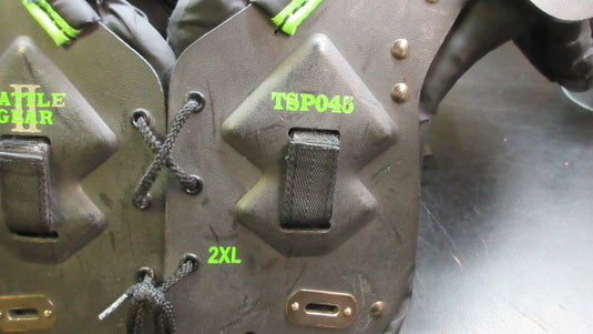 Used TAG Battle Gear II Football Shoulder Pads - Size 2XL