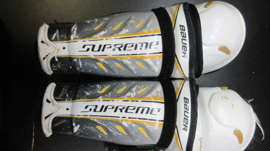 Used Bauer Supreme Hockey Shin Guards - Youth