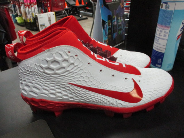 Load image into Gallery viewer, Nike Shoe Size 14 Red Shoes/Cleats
