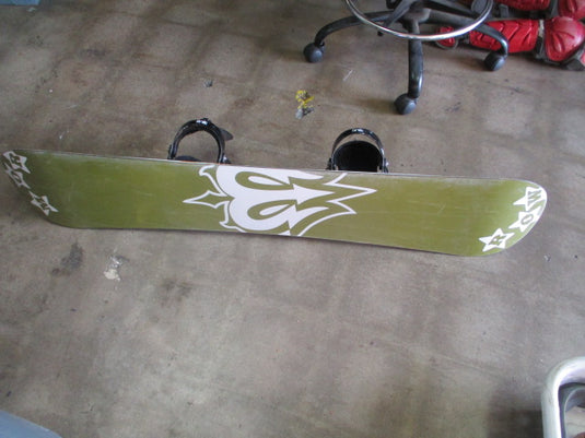 Used Morrow generation 138cm Snowboard W SIMS Bindings