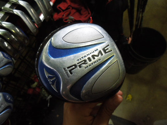 Used Prime 11 pc Right Hand Golf Club Set 4-9i, Pw, 3w 5h 3h and Driver