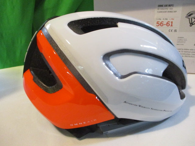 Load image into Gallery viewer, POC Omne Air MIPS Bicycle Helmet Size 50-56cm Fluorescent Orange AVIP
