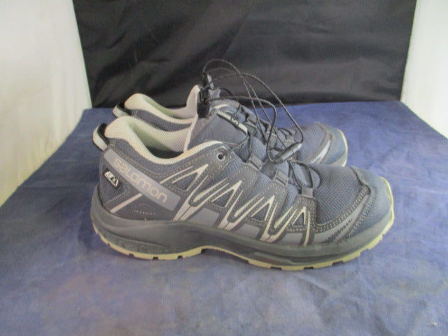 Load image into Gallery viewer, Used Salomon Xa Pro Hiking Shoes Youth Size 3
