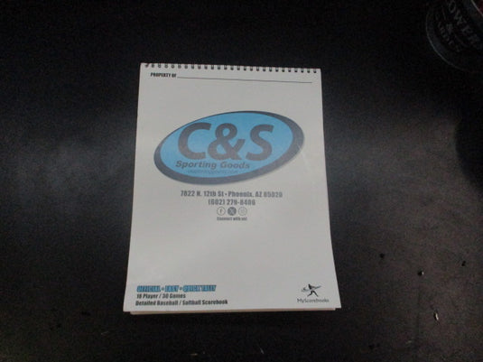 Used C&S Sporting Goods Baseball/Softball Scorebook