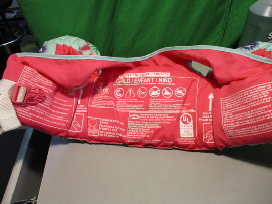 Used Paddle Pals Disney Princess Infant Life Vest