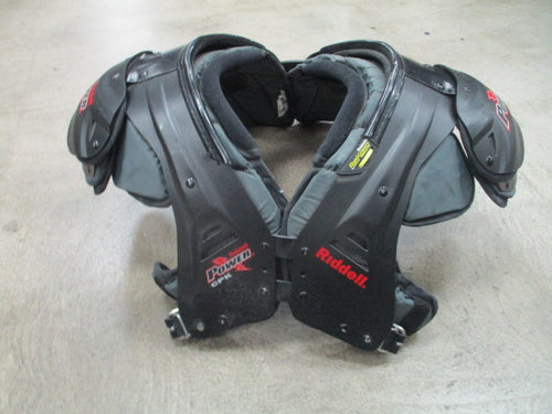 Used Riddell Power CPX Football Shoulder Pads Size Adult Large