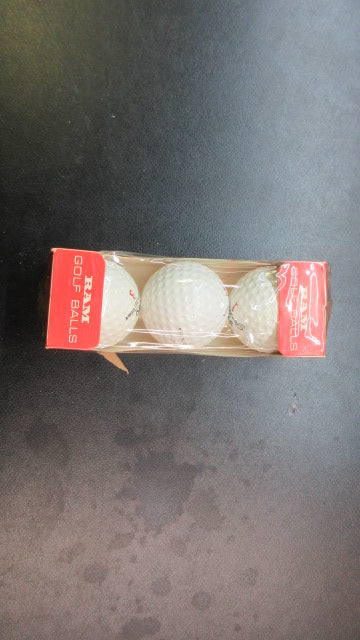 Vintage Ram Gene Littler Golf Balls Set Of 3