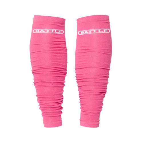 New Battle Long Sock Sleeves- One Pair-  Pink Adult Size S/M