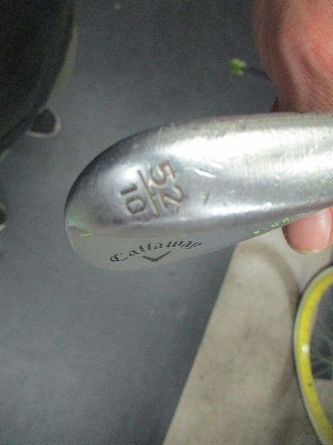 Used Callaway MD3 Milled S Grind 10 Deg 52 Deg Wedge - RH