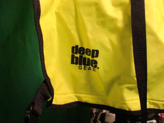 Used Deep Blue Gear Yellow Snorkel Vest Adult  Lifejacket