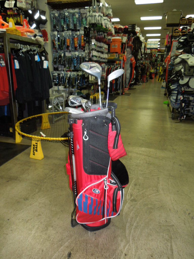 Load image into Gallery viewer, Used U.S. Kids Golf UL 54s DV3 6pc Jr. Golf Club Set with Bag
