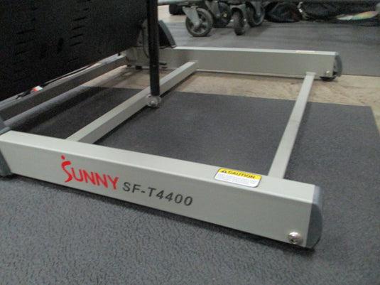 Used Sunny Fitness SF-T4400 Folding Treadmill w/ Manual Incline