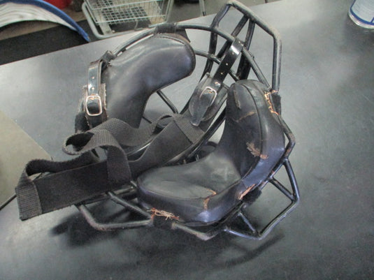 Used Champion BM10L Single Piece Catchers Helmet in Black