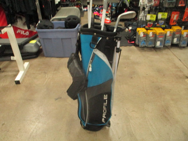 Load image into Gallery viewer, Used Wilson Profile JGI 6 Piece Junior Golf Set w/ Bag
